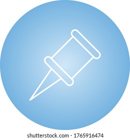 Beautiful Pointer Line Vector Icon