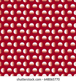 Beautiful polka dot seamless pattern, vector. Polka dot texture in pink tones