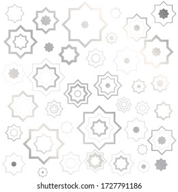  a beautiful polygon shapes art pattern  