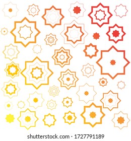  ein schönes Polygon formt Kunstmuster  