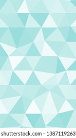 Beautiful polygonal background with gradient color. Vector illustration