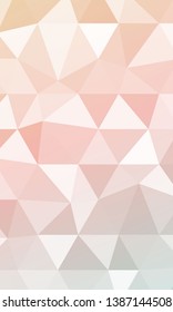 Beautiful polygonal background with gradient color. Vector illustration