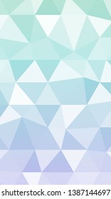 Beautiful polygonal background with gradient color. Vector illustration