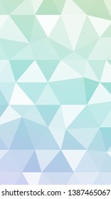 Beautiful polygonal background with gradient color. Vector illustration