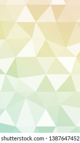 Beautiful polygonal background with gradient color. Vector illustration