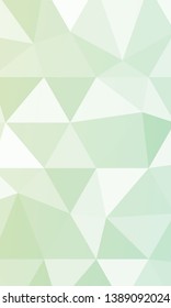 Beautiful polygonal background with gradient color. Vector illustration