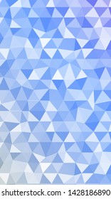 Beautiful polygonal background with gradient color. Vector illustration