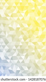 Beautiful polygonal background with gradient color. Vector illustration