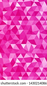 Beautiful polygonal background with gradient color. Vector illustration