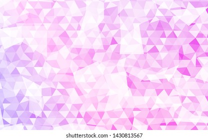 Beautiful polygonal background with gradient color. Vector illustration	
 