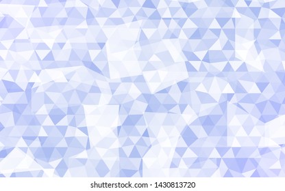 Beautiful polygonal background with gradient color. Vector illustration	 