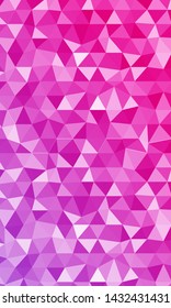 Beautiful polygonal background with gradient color. Vector illustration