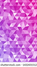 Beautiful polygonal background with gradient color. Vector illustration