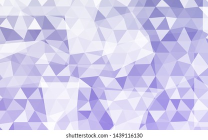 Beautiful polygonal background with gradient color. Vector illustration