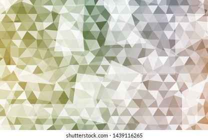 Beautiful polygonal background with gradient color. Vector illustration