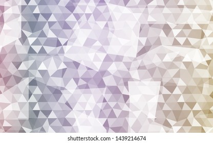 Beautiful polygonal background with gradient color. Vector illustration