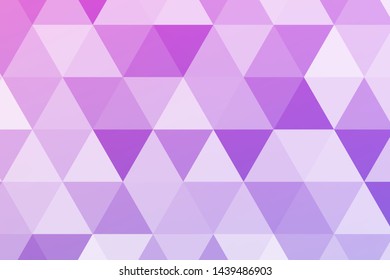 Beautiful polygonal background with gradient color. Vector illustration 