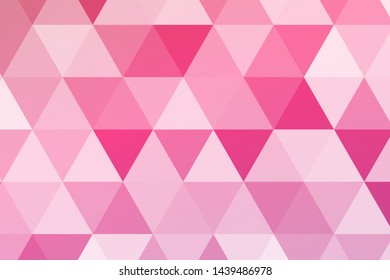 Beautiful polygonal background with gradient color. Vector illustration 