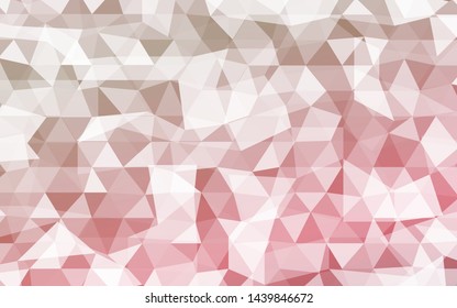 Beautiful polygonal background with gradient color. Vector illustration