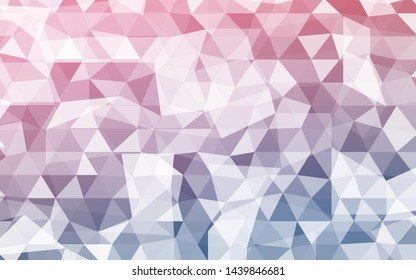 Beautiful polygonal background with gradient color. Vector illustration