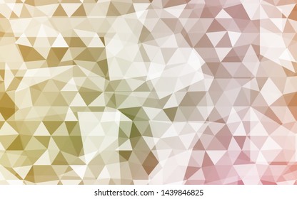Beautiful polygonal background with gradient color. Vector illustration