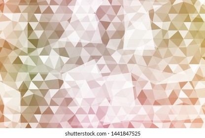 Beautiful polygonal background with gradient color. Vector illustration