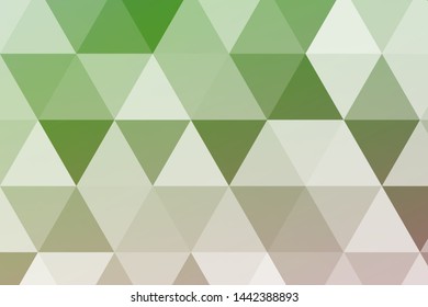 Beautiful polygonal background with gradient color. Vector illustration 