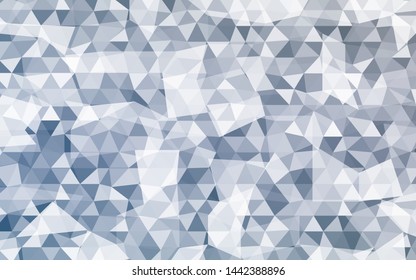 Beautiful polygonal background with gradient color. Vector illustration
