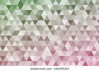 Beautiful polygonal background with gradient color. Vector illustration 