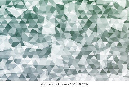Beautiful polygonal background with gradient color. Vector illustration