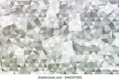 Beautiful polygonal background with gradient color. Vector illustration