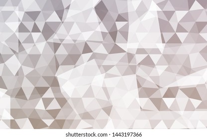 Beautiful polygonal background with gradient color. Vector illustration