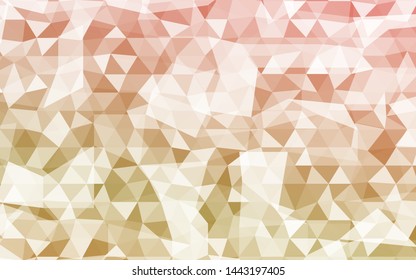 Beautiful polygonal background with gradient color. Vector illustration