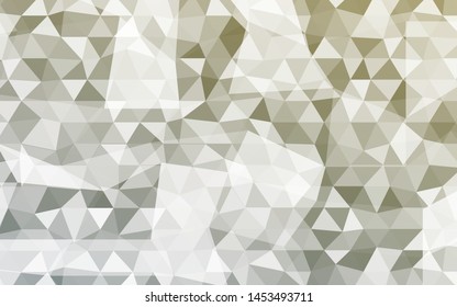 Beautiful polygonal background with gradient color. Vector illustration