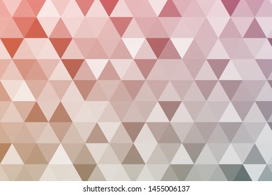 Beautiful polygonal background with gradient color. Vector illustration 