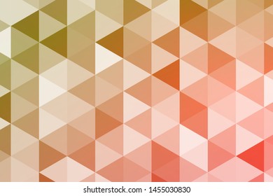 Beautiful polygonal background with gradient color. Vector illustration 