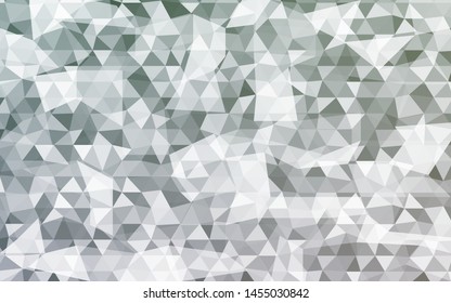 Beautiful polygonal background with gradient color. Vector illustration