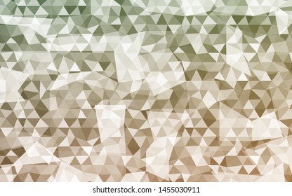 Beautiful polygonal background with gradient color. Vector illustration