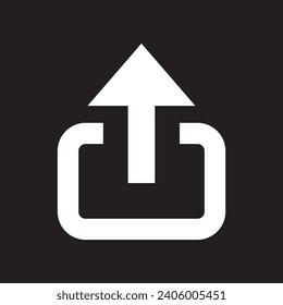 Beautiful power icon design shape vector