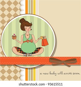 Beautiful pregnant woman
