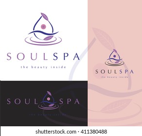 Beautiful premium logo / icon design for anything related to meditation , spa, beauty and natural products or medicine 