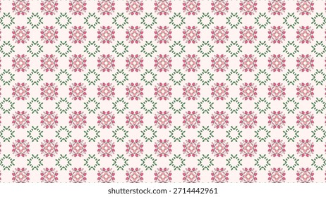 Beautiful and premium seamless pattern Colorful abstract floral background for fabric, textile.
