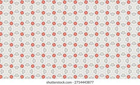 Patrón geométrico inconsútil hermoso y premium del Vector. para la materia textil y la tela.