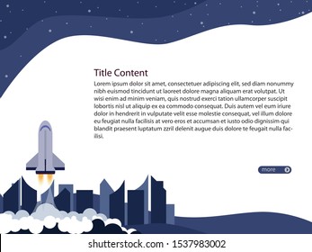 Beautiful presentation background with a space theme. ready to be used for presentations, landing pages, pitch decks, banners and others