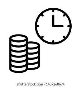 Beautiful presentation for Time is money.