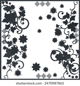 beautiful printed scarf hijab design