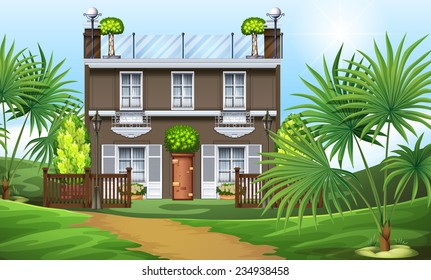 A beautiful property at the hillside