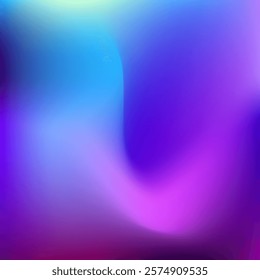 beautiful purple and blue mesh gradient background with light effect