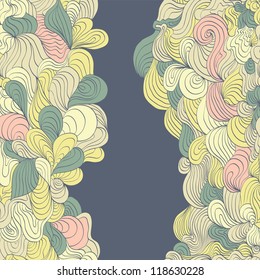 Beautiful purple floral season background  vector eps 8