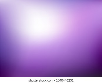 Beautiful purple gradient background. Blurred Violet backdrop. Vector illustration for your graphic design, banner, poster, card
